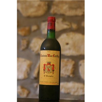 Vin rouge, Château Mac Carthy 1978
