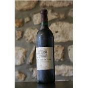Vin rouge, Château des Tours de Peyrat 1988