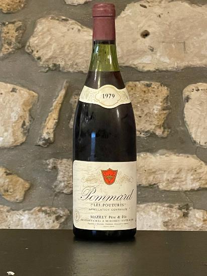 Vin rouge, Pommard,Domaine Mazilly, Les Poutures 1979