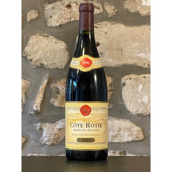 Vin rouge, Cote Rotie, Domaine Guigal, brune et blonde 1996