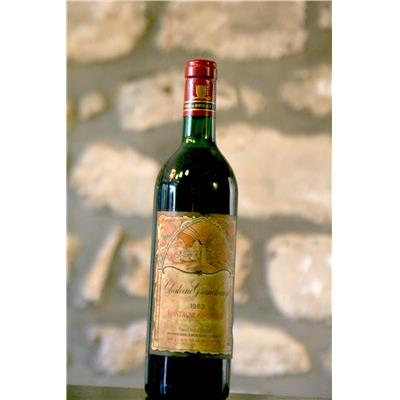 Vin rouge, Château Grandchamp 1983