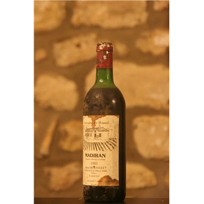 Vin rouge, Domaine de Bassail 1983