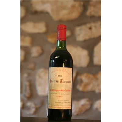 Saint Georges Saint Emilion,rouge, Château Troquart 1976