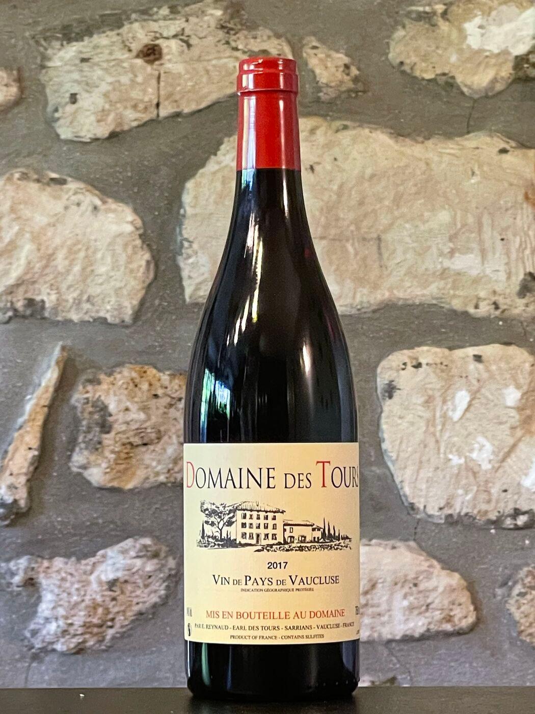 Vin rouge, IGP Pays du Vaucluse, Domaine des Tours  2017