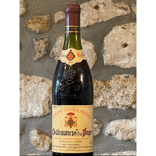 Vin rouge, chateauneuf du Pape, Domaine Chante Perdrix 1985