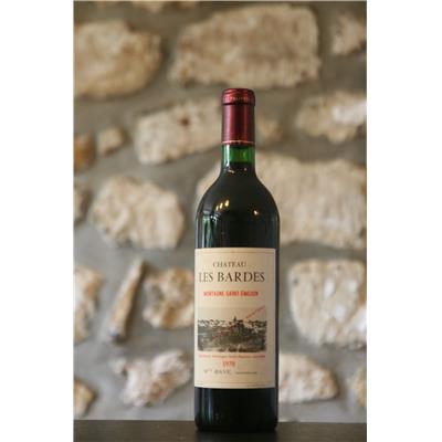 Vin rouge, Château les Bardes 1970