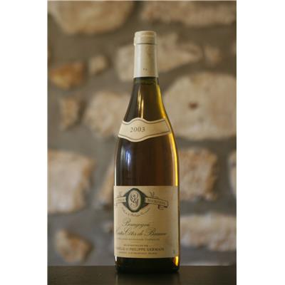 Vin blanc, Hautes Cotes de Beaune, Domaine G et P Germain 2003