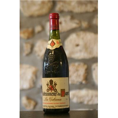 Vin rouge, Domaine Charles Descarrega, Les Cabanes 1981