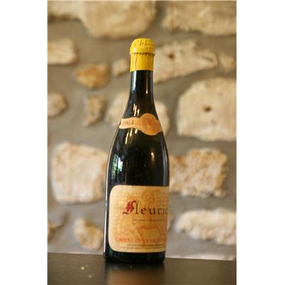 Vin rouge, Fleurie, Caveau de la Fauconniere 1964