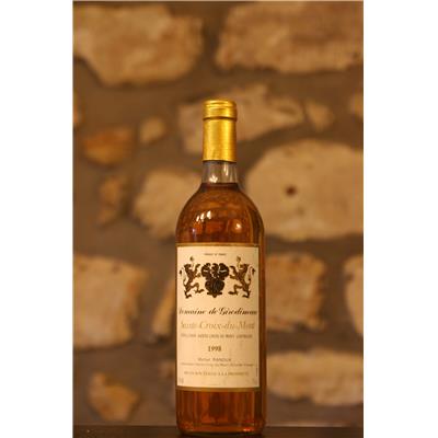 Vin blanc, ste Croix du Mont, Domaine de Girodineau 1998