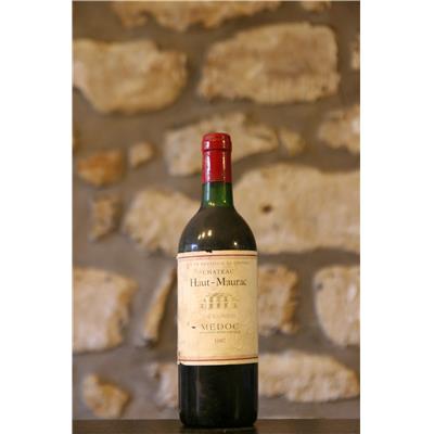 Vin rouge, Chateau Haut Maurac 1987