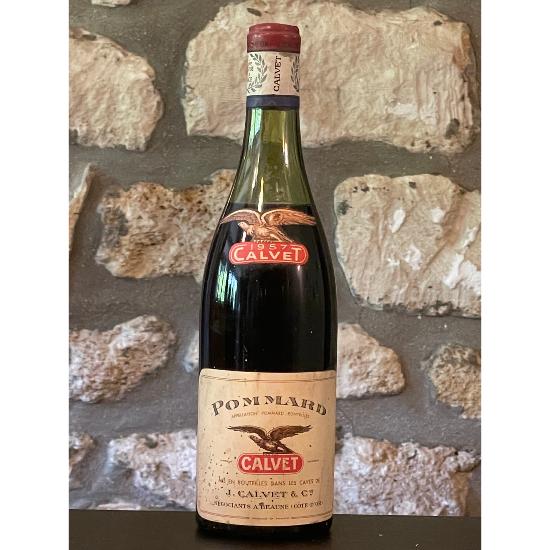 Vin rouge, Pommard, Domaine Calvet 1957