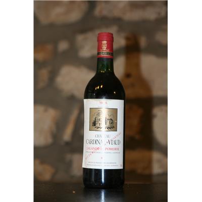 Vin rouge, Chateau Cardinal Viaud 1986