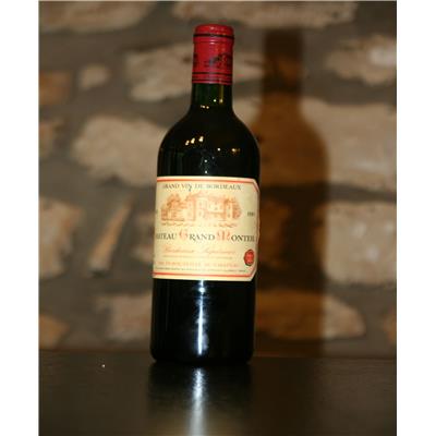 Vin rouge, Chateau Grand Monteil 1989