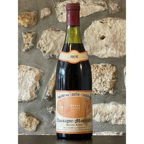 Vin rouge,chassagne Montrachet, Domaine des Hautes Cornieres, Philippe Chapelle 1976
