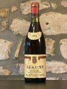 Vin rouge, Beaune premier cru, Montée rouge, Domaine Emile Voaric 1972