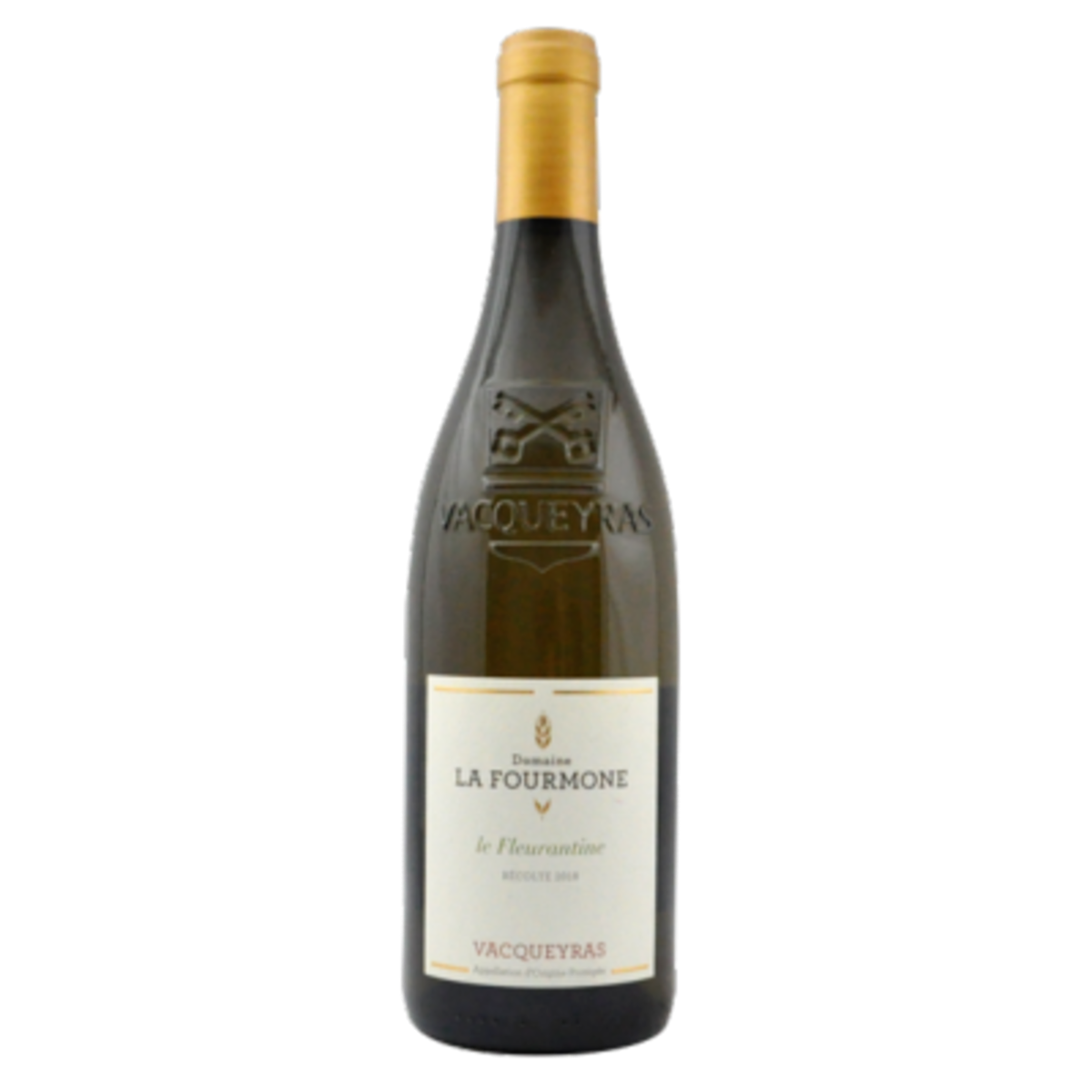 Vin blanc, Vacqueyras, Domaine la Fourmone, cuvee Fleurantine 2019