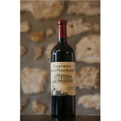 Vin rouge, St Estephe, Château Haut Marbuzet 2011