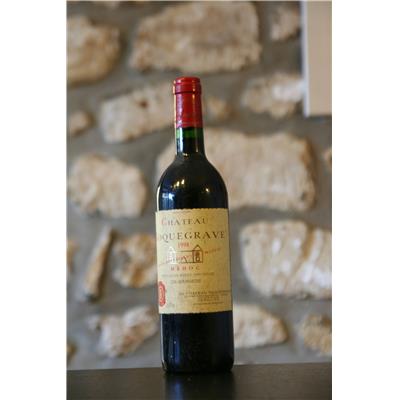 Vin rouge, Château Roquegrave 1998