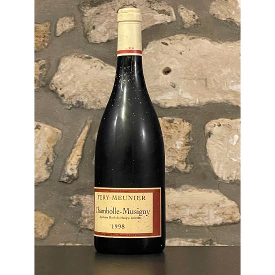 vin rouge, Chambolle Musigny, Domaine Fery Meunier 1998